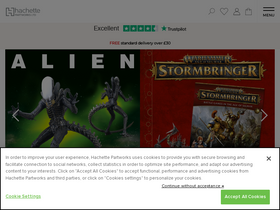 'hachettepartworks.com' screenshot