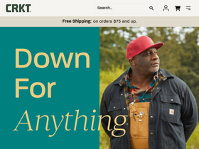 'crkt.com' screenshot