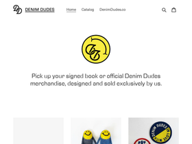 denimdudes.shop homepage screenshot
