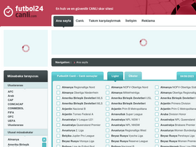 'futbolcanli24.com' screenshot