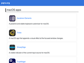 'pqrs.org' screenshot