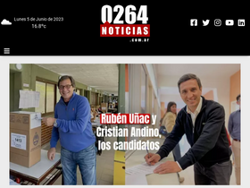 '0264noticias.com.ar' screenshot