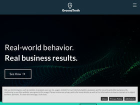 'groundtruth.com' screenshot