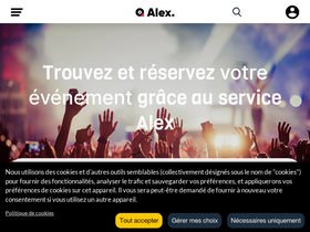 'hey-alex.fr' screenshot