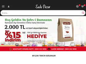'sadepazar.com' screenshot