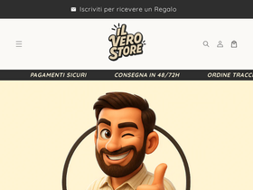 Ilverostore homepage screenshot