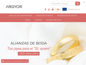 'argyor.com' screenshot