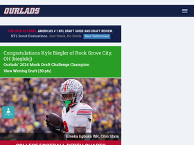 'ourlads.com' screenshot