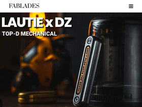 'fablades.com' screenshot
