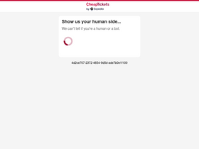 'cheaptickets.com' screenshot
