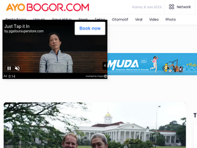 'ayobogor.com' screenshot