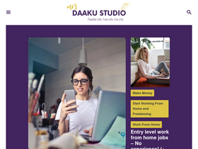 'mrsdaakustudio.com' screenshot