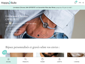 'happybulle.com' screenshot