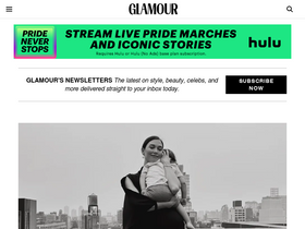 'glamour.com' screenshot
