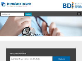 'internisten-im-netz.de' screenshot