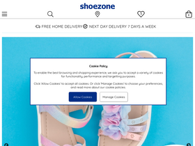 'shoezone.com' screenshot
