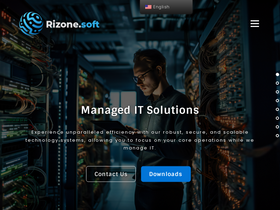 'rizonesoft.com' screenshot