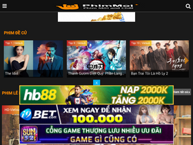 'phimmoichills.net' screenshot