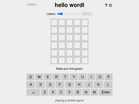 'hellowordl.net' screenshot
