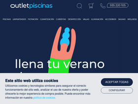 'outlet-piscinas.com' screenshot