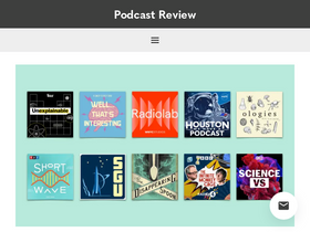 'podcastreview.org' screenshot