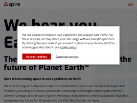 'spire.com' screenshot