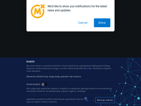 'mozzartbet.com' screenshot