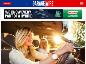 'garagewire.co.uk' screenshot