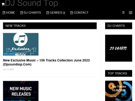 'djsoundtop.com' screenshot