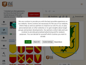 'coamaker.com' screenshot