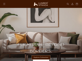 lumberstrada.com homepage screenshot