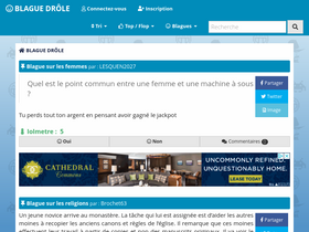 'blague-drole.lol' screenshot