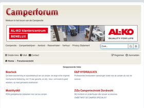 'camperforum.nl' screenshot