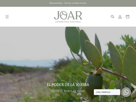 joar.cl homepage screenshot