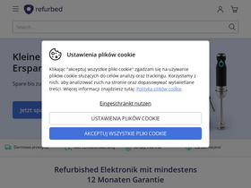 'refurbed.pl' screenshot
