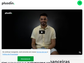'plusdin.com.br' screenshot