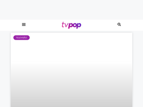'tvpop.com.br' screenshot