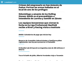 'lanoticia1.com' screenshot