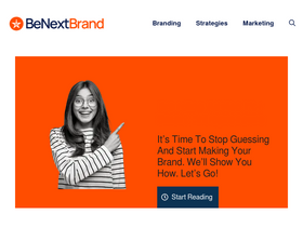 'benextbrand.com' screenshot