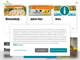 'tropical-islands.de' screenshot
