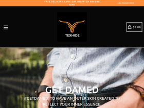 texhide.com homepage screenshot