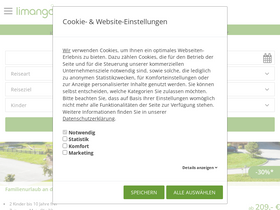 'limango-travel.de' screenshot