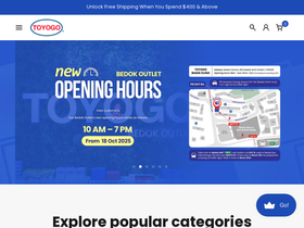 TOYOGO - CHUAN HENG website screenshot