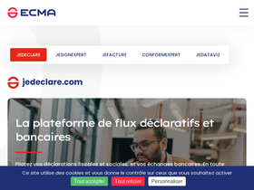 'jedeclare.com' screenshot