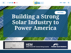 'seia.org' screenshot