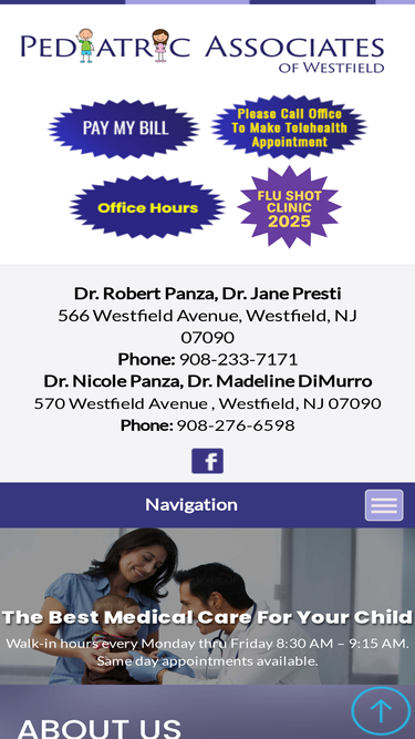 pediatricsofwestfield.com