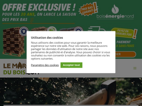 'lemarchedubois.com' screenshot