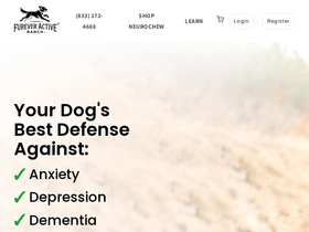 Furever Active Ranch homepage screenshot