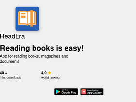 'readera.org' screenshot