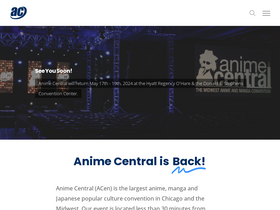 'acen.org' screenshot